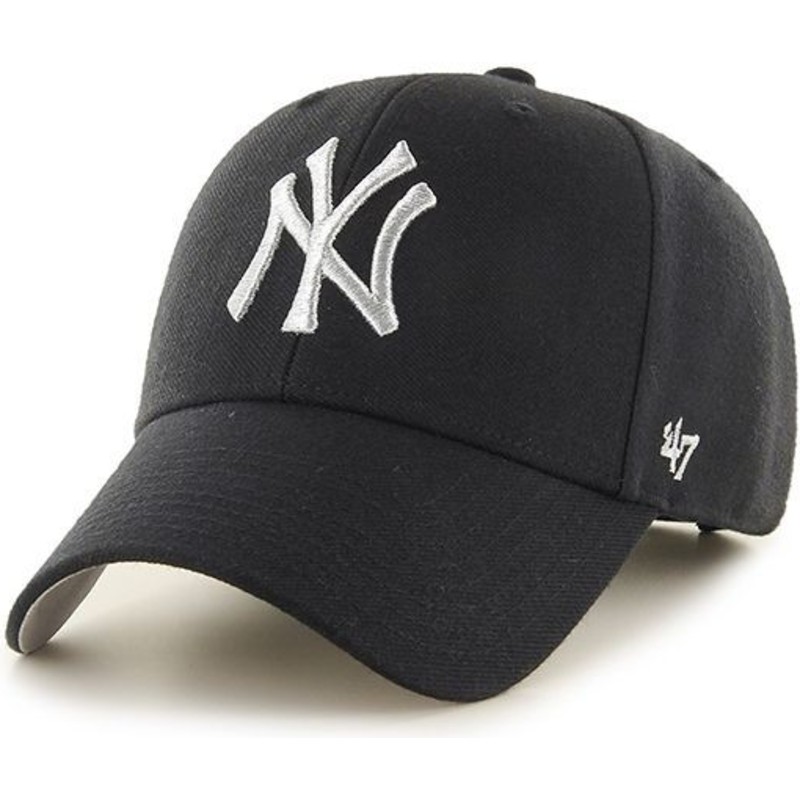 silver yankees hat