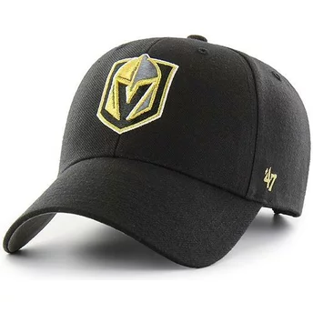 47 Brand Curved Brim Vegas Golden Knights NHL MVP Black Cap