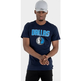 New Era Dallas Mavericks NBA Navy Blue T-Shirt