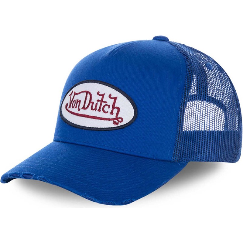 royal blue von dutch hat