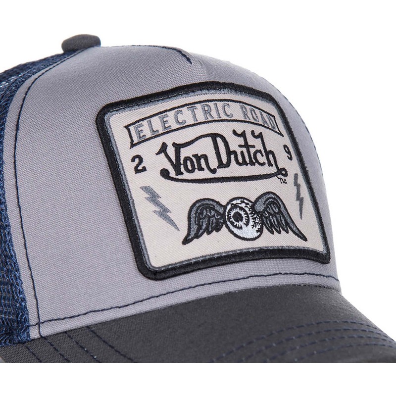 Von Dutch SQUARE3B Grey and Blue 