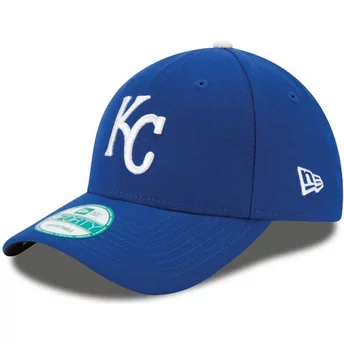 New Era Curved Brim 9FORTY The League Kansas City Royals MLB Blue Adjustable Cap