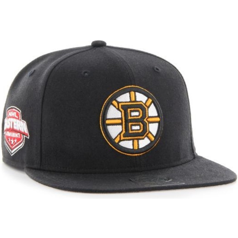 bruins flat cap