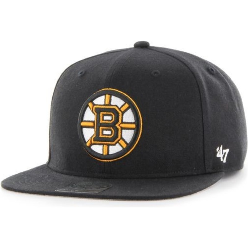 bruins flat cap