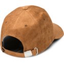 volcom-curved-brim-mud-weave-brown-adjustable-cap