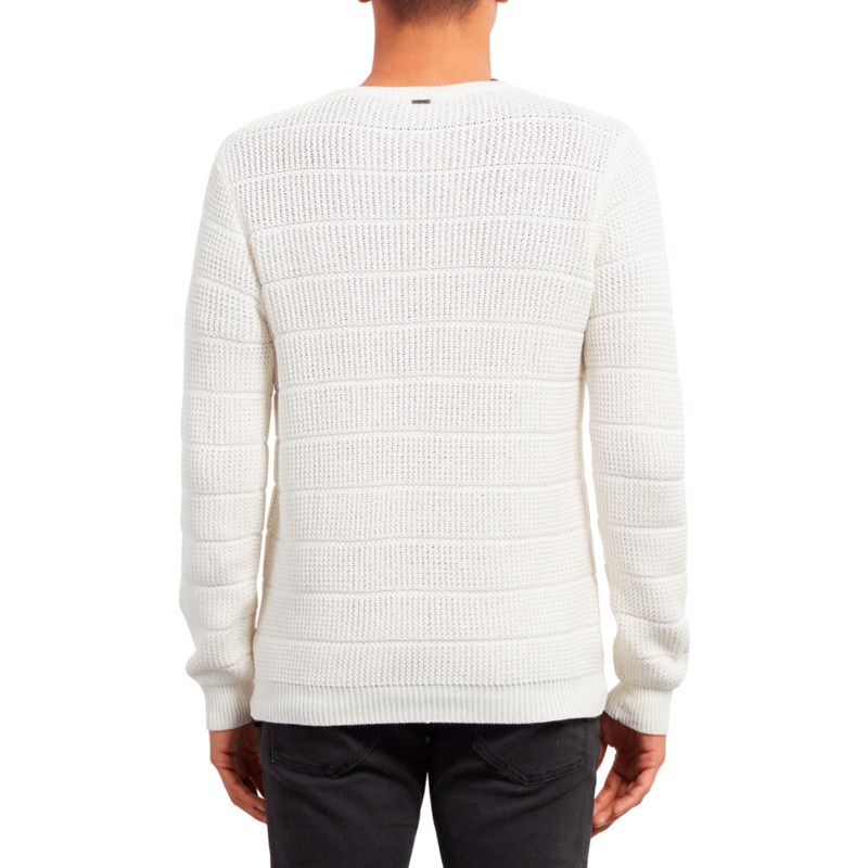 Volcom Dirty White Joselit White Sweater: Caphunters.co.uk
