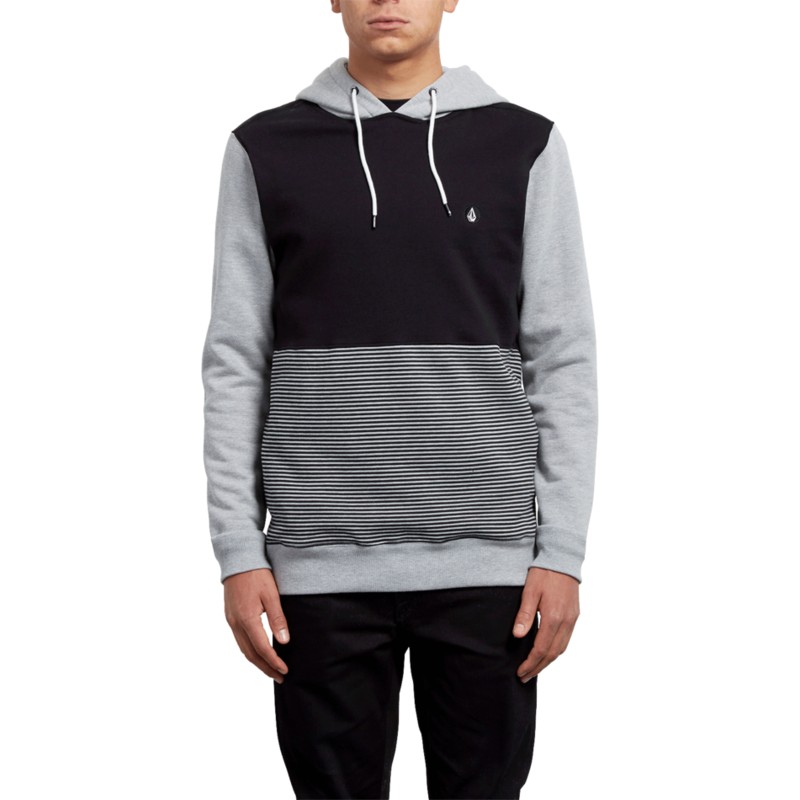 volcom-heather-grey-3zy-black-and-grey-hoodie-sweatshirt