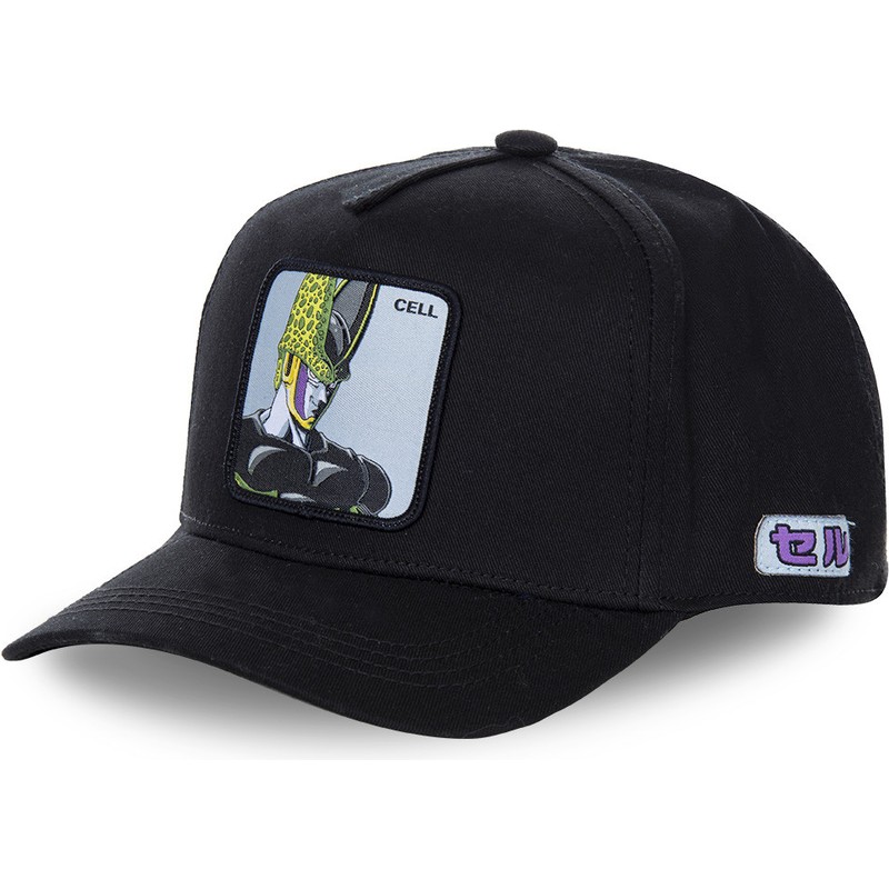 Capslab Curved Brim Cell CELC Dragon Ball Black Snapback Cap