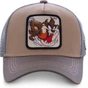 capslab-tasmanian-devil-taz3-looney-tunes-brown-trucker-hat