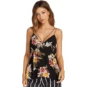 volcom-black-combo-good-to-be-you-black-floral-tank-blouse