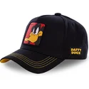 capslab-curved-brim-daffy-duck-daf3-looney-tunes-black-snapback-cap