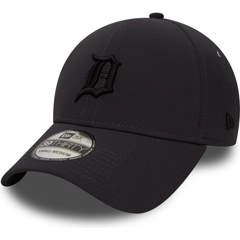 New Era Curved Brim Black Logo 39THIRTY 