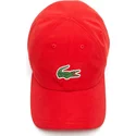 lacoste-curved-brim-croc-microfibre-red-adjustable-cap