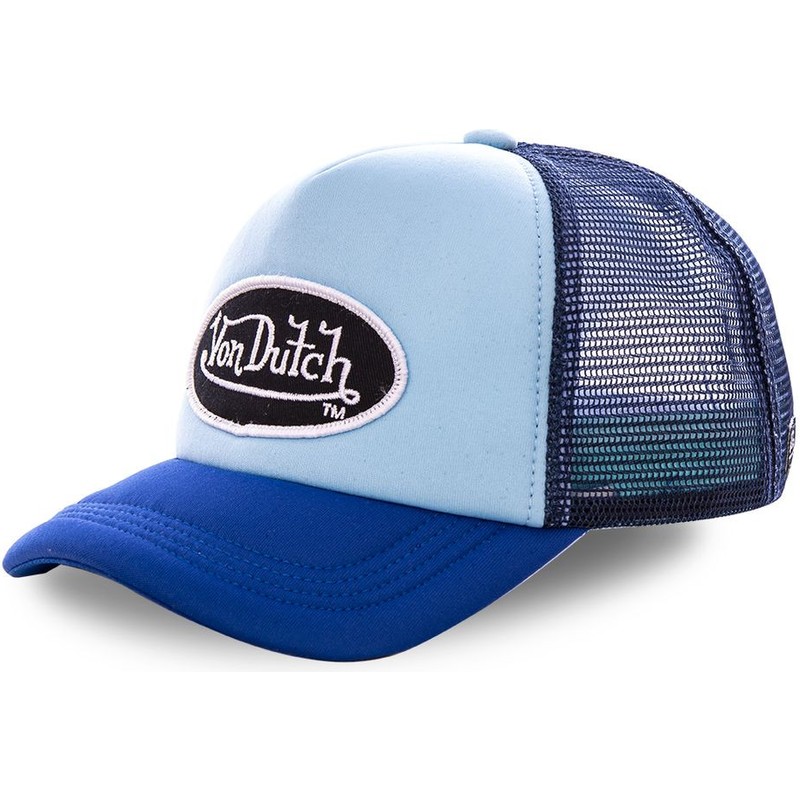 royal blue von dutch hat