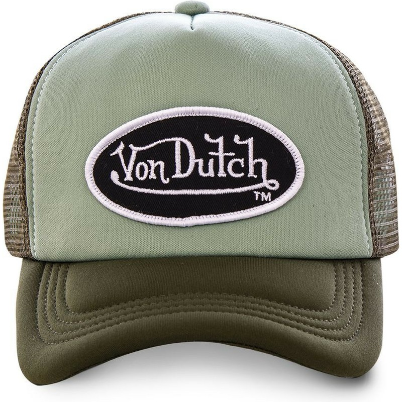 Von Dutch FAO KAK Green Trucker Hat: Caphunters.co.uk