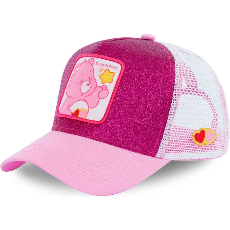 pink care bear hat