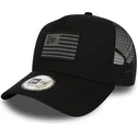 new-era-a-frame-flag-black-and-grey-trucker-hat