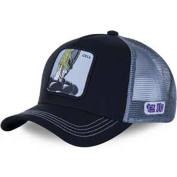 capslab-cell-celb-dragon-ball-black-and-grey-trucker-hat
