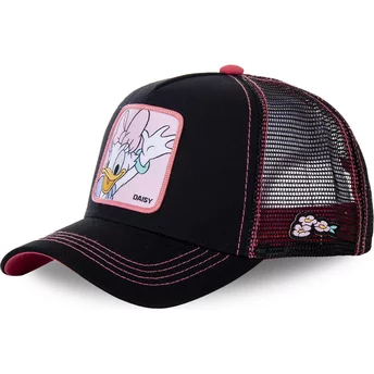 capslab-daisy-duck-dai2-disney-black-and-pink-trucker-hat