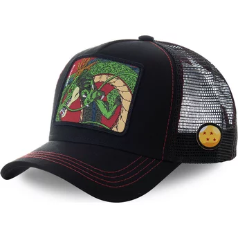 Capslab Shenron RON3 Dragon Ball Black Trucker Hat