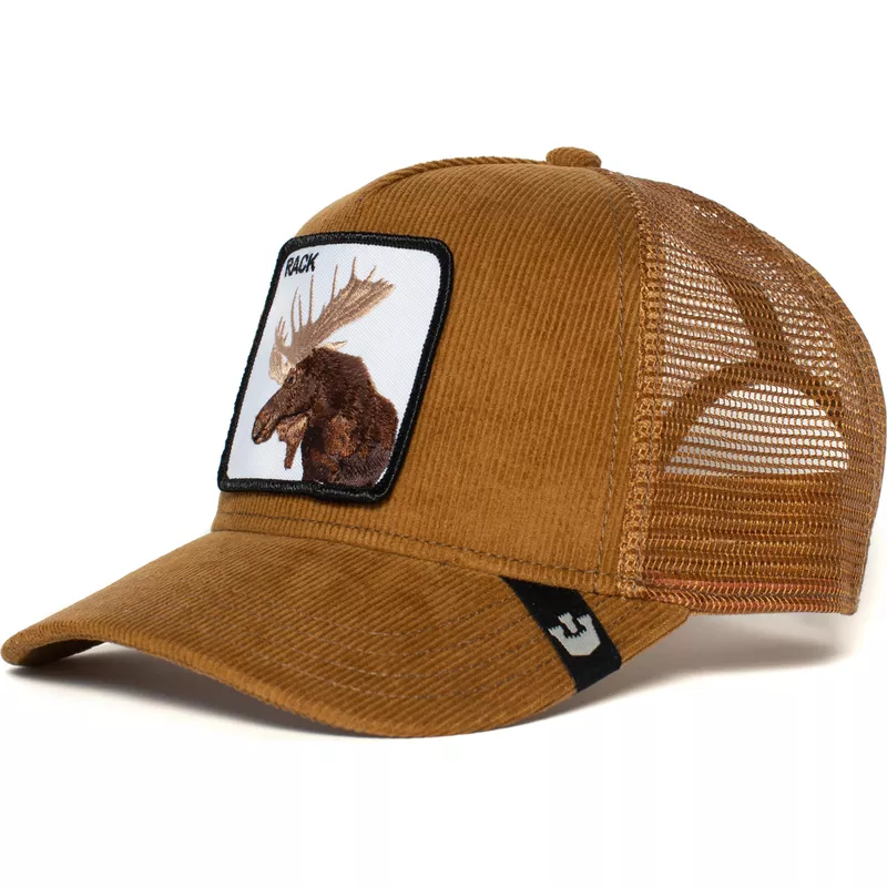 goorin-bros-elk-moose-head-brown-trucker-hat