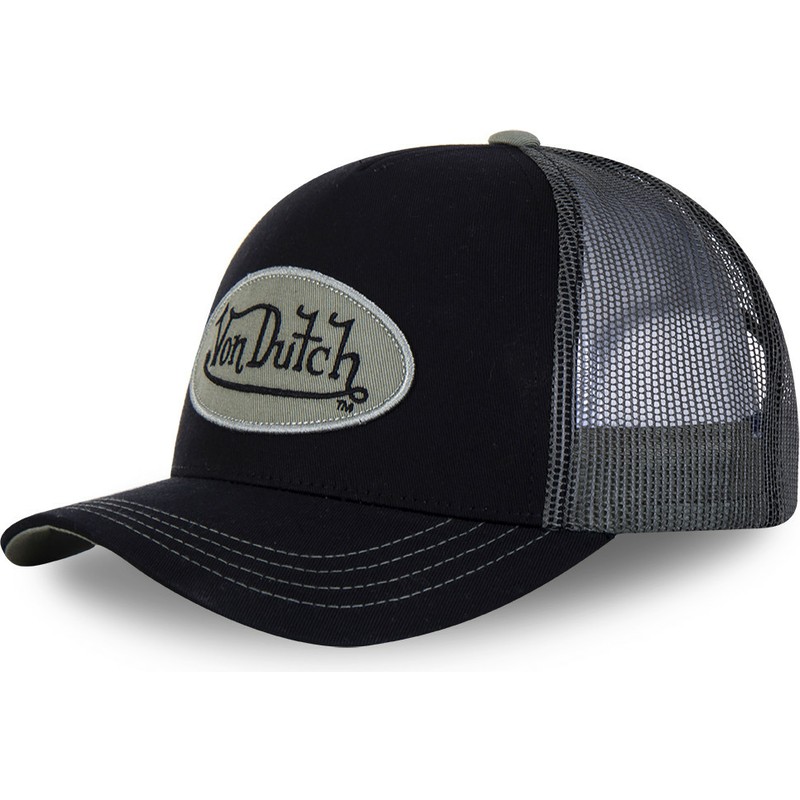 Von Dutch ARM Black and Green Trucker Hat: Caphunters.co.uk