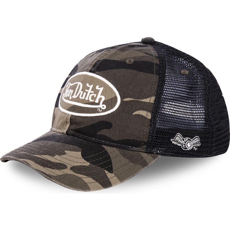Von Dutch ARMY02 Camouflage Trucker Hat Caphunters.co.uk — free download