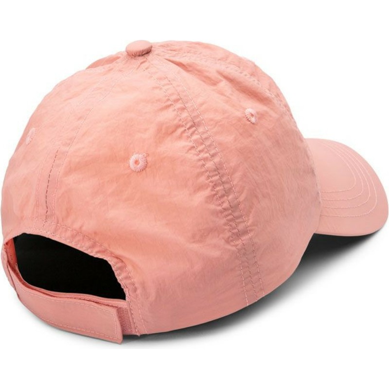 volcom-curved-brim-petal-pink-stop-and-pink-pink-adjustable-cap
