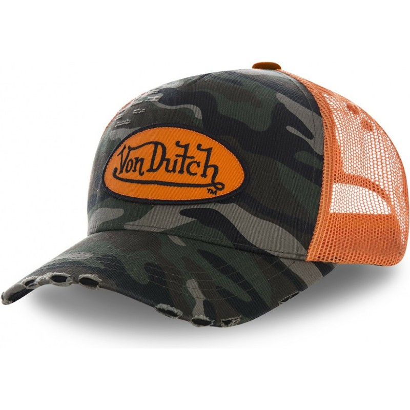 Von Dutch CAMO06 Camouflage Trucker Hat: Caphunters.co.uk