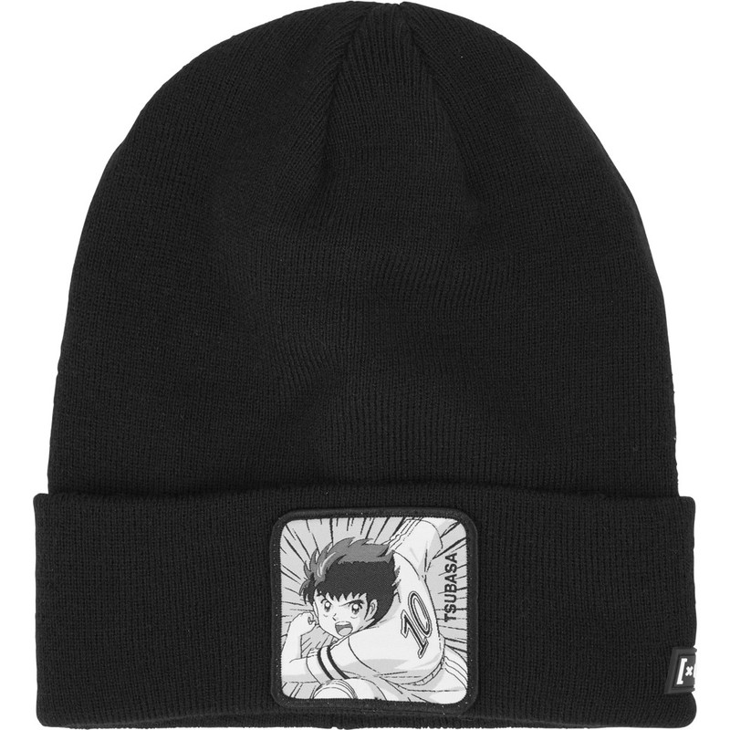 Capslab Tsubasa Ozora BON TSU Captain Tsubasa Black Beanie Caphunters