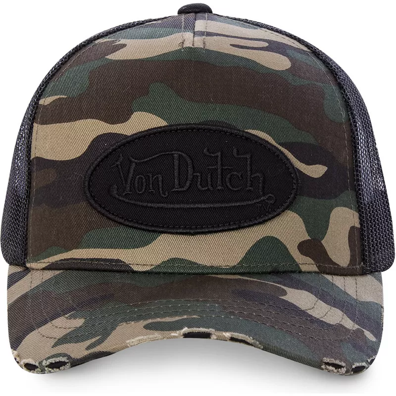 Von Dutch CAMO04 Camouflage Trucker Hat: Caphunters.co.uk