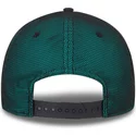 new-era-curved-brim-green-logo-9forty-mesh-underlay-los-angeles-dodgers-mlb-black-and-green-adjustable-cap