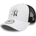 new-era-check-infill-a-frame-new-york-yankees-mlb-grey-trucker-hat