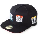 difuzed-flat-brim-retro-avengers-marvel-comics-black-snapback-cap