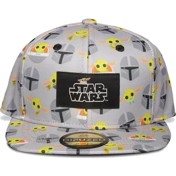 COLORS Youth/Kid's Trucker Mesh Snapback Hat "BABY YODA" Use The Baby FORCE 