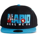 difuzed-flat-brim-mario-here-we-go-summer-olympics-super-mario-bros-black-and-blue-snapback-cap