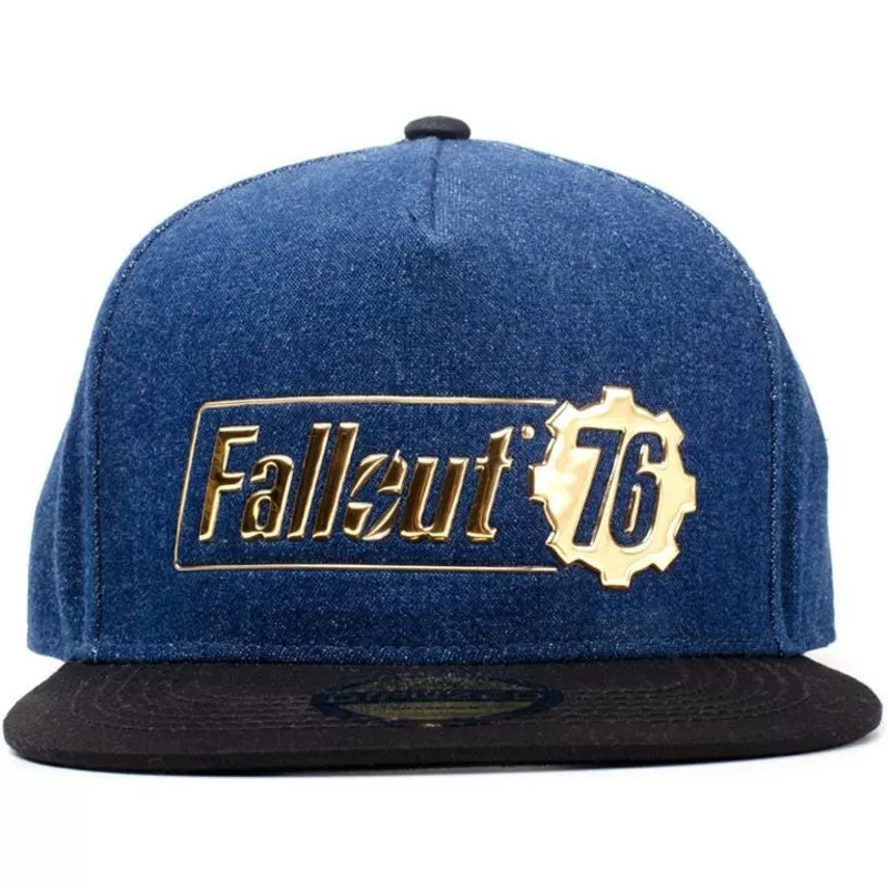 difuzed-flat-brim-logo-badge-fallout-76-fallout-blue-and-black-snapback-cap