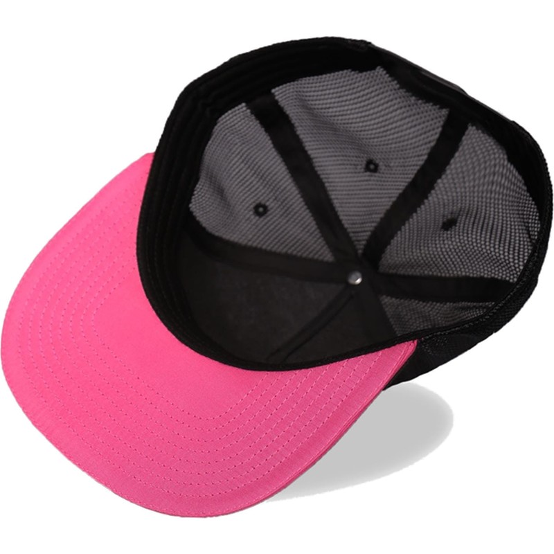 black and pink snapback