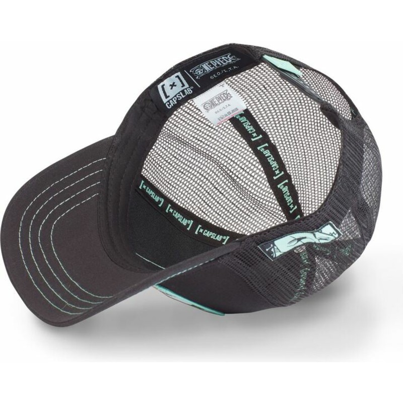 Capslab Roronoa Zoro ZOR2 One Piece Black Trucker Hat