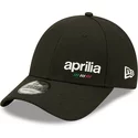 new-era-curved-brim-9forty-repreve-flawless-aprilia-piaggio-black-adjustable-cap