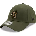 new-era-curved-brim-9forty-camo-infill-new-york-yankees-mlb-green-adjustable-cap