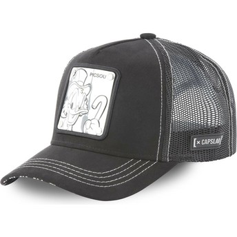 Capslab Scrooge McDuck TAG SCR3 Disney Black and Silver Trucker Hat