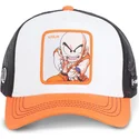 capslab-krillin-db2-kri-dragon-ball-white-black-and-orange-trucker-hat