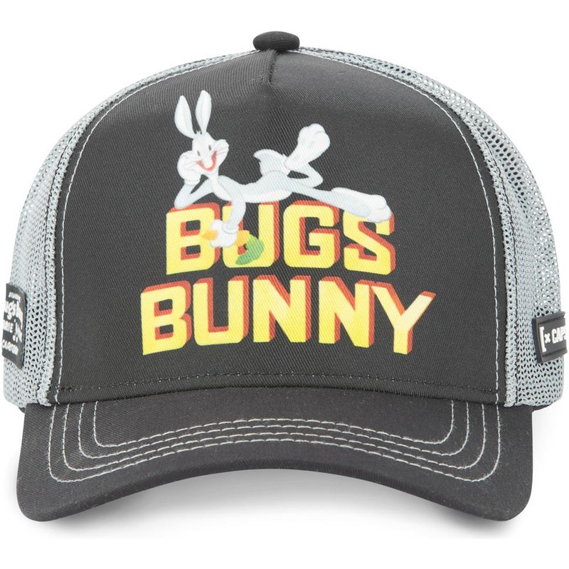 Capslab Bugs Bunny LOO5 BUN1 Looney Tunes Grey Trucker Hat Caphunters