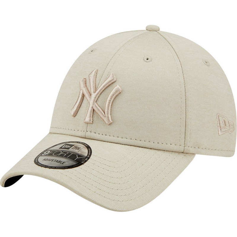 New Era Curved Brim 9FORTY Shadow Tech New York Yankees MLB Beige ...