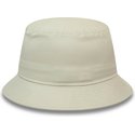 new-era-essential-tapered-beige-bucket-hat