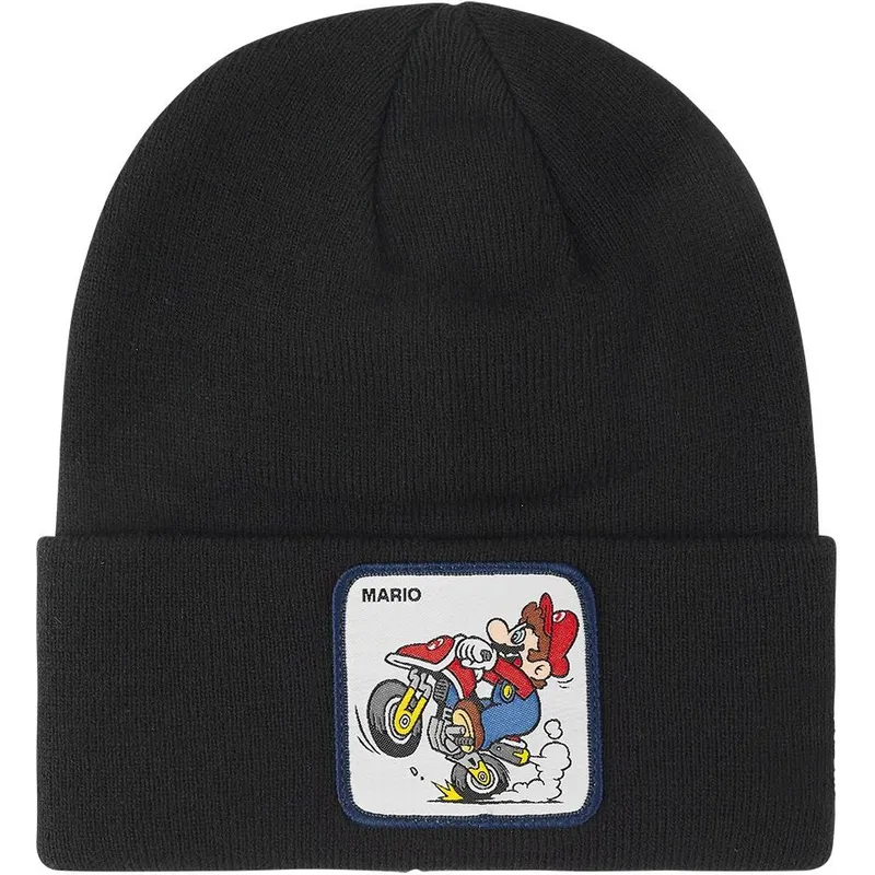 Bonnet CAPSLAB Super Mario - Tricoté Avec Enveloppe - 100% Acrylique - Femme/Homme