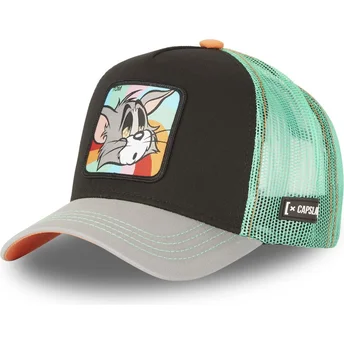 capslab-tom-to6-looney-tunes-black-green-and-grey-trucker-hat