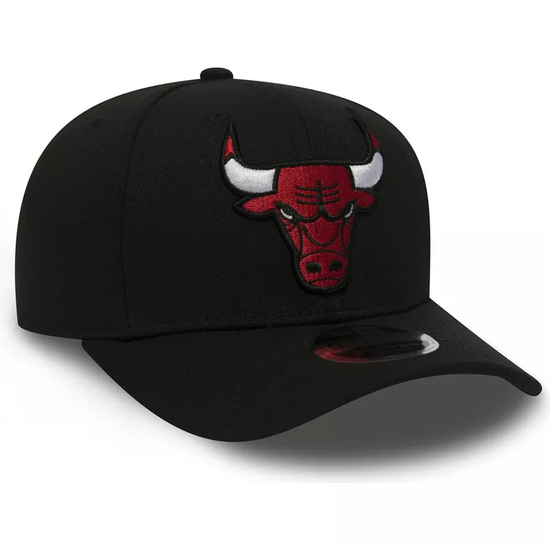 new-era-curved-brim-9fifty-stretch-snap-chicago-bulls-nba-black-snapback-cap