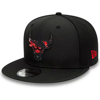 Chicago Bulls Team Ripstop 9Forty Dark Red Snapback- New Era